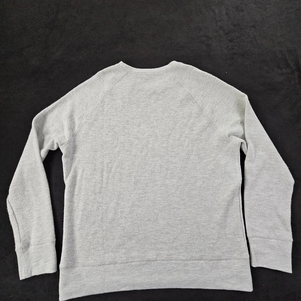 Banana Republic Gray Long Sleeve Cotton Blend Pullover Sweater Men's M
